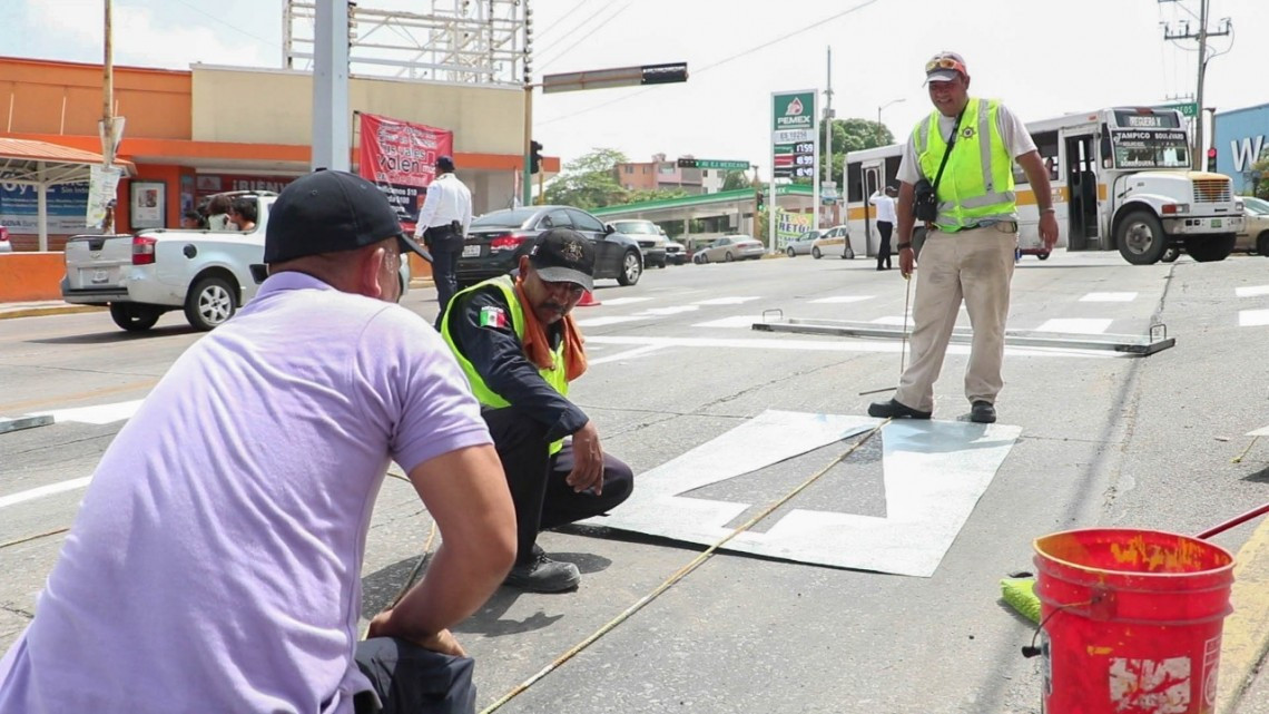 Implementa Madero plan de reordenamiento vial