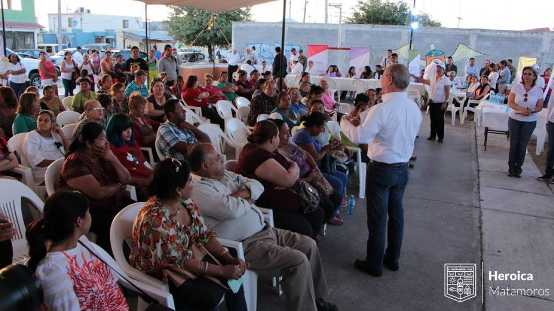 Gobierno de Matamoros realiza audiencia pública