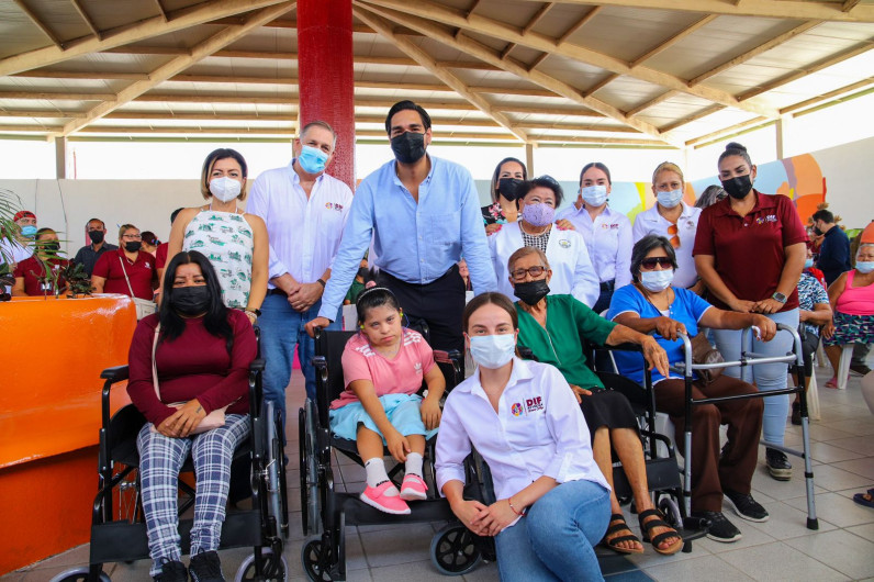 Sensibilidad de Gobierno Municipal y DIF-Reynosa apoyando a personas con discapacidad