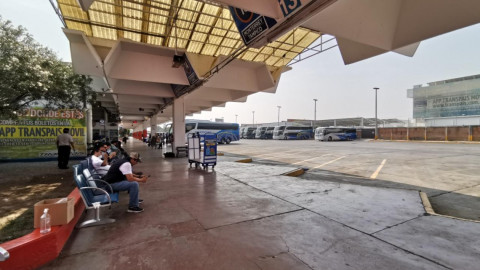 Disminuyen el 60 % de las corridas en central de autobuses Victoria