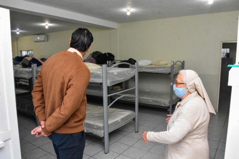 DIF Reynosa entregó diversos beneficios y apoyos a la Casa del Migrante “Nuestra Señora de Guadalupe”