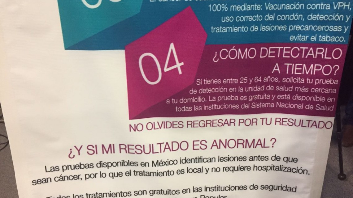 Atienden en Canseco casos de cáncer cervicouterino