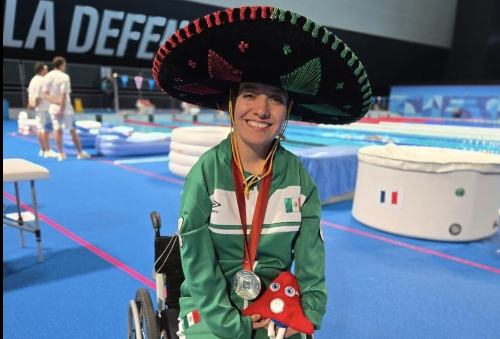 ¡Segunda plata para Haidee y segunda para México!