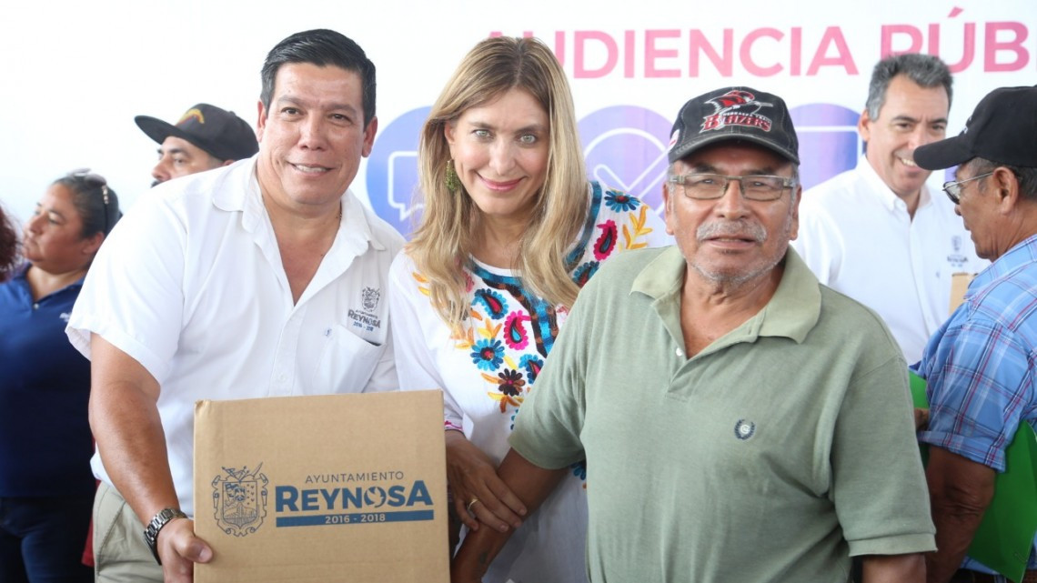 Agradecen habitantes de La Presa apoyo de Maki