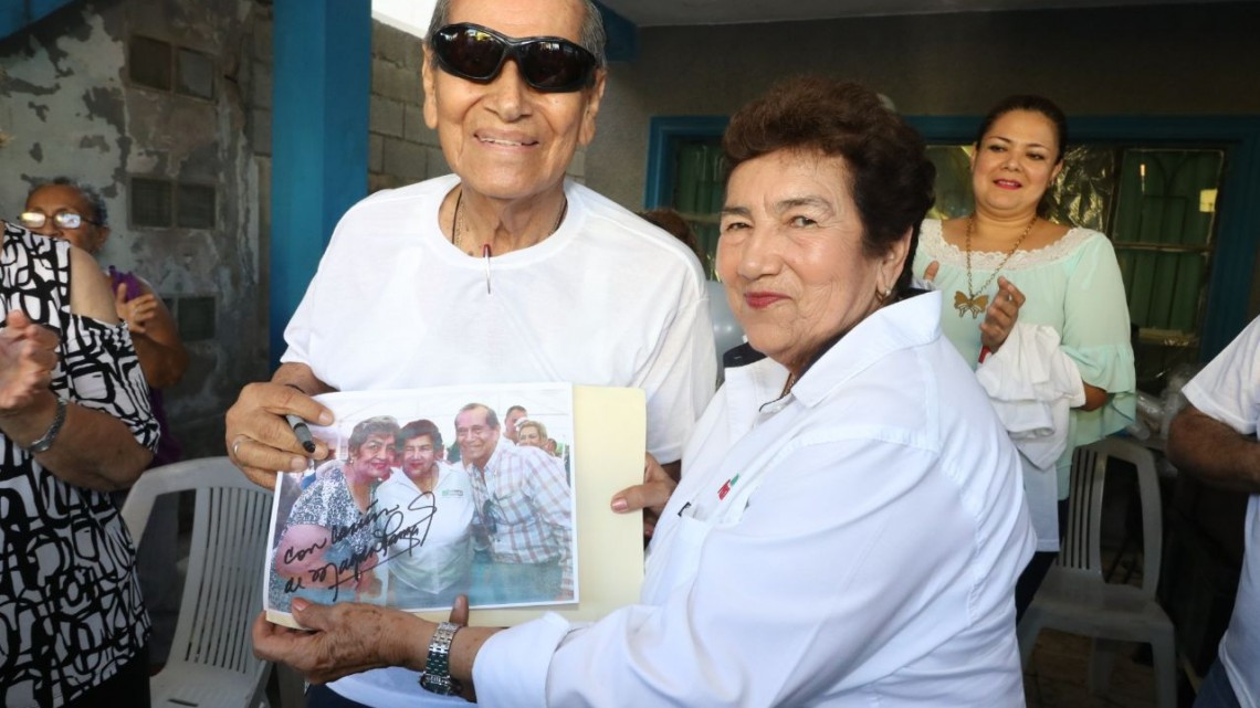 Habitantes de la "Cascajal" muestran su apoyo a Magda Peraza