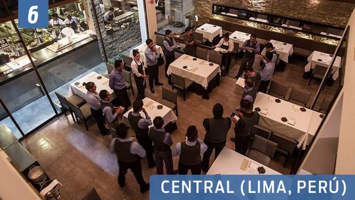 Estos son los 10 mejores restaurantes en todo el mundo