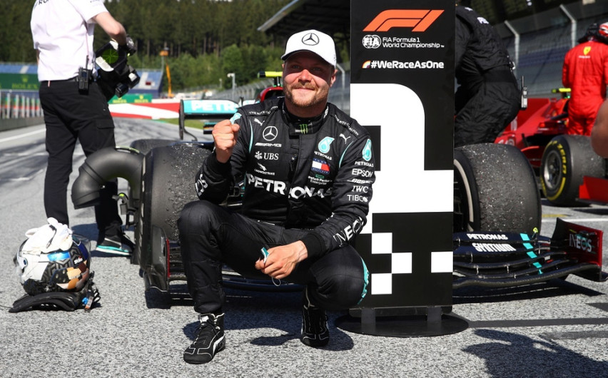 Valtteri Bottas gana el GP de Austria en el regreso de la F1; Checo es 6to
