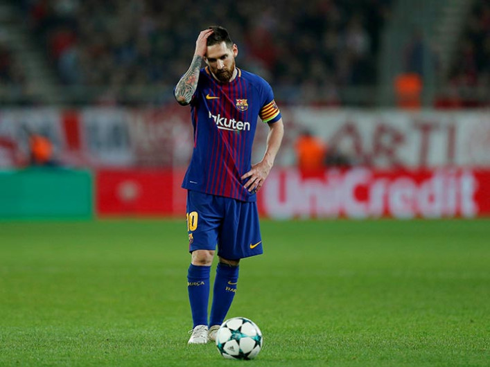 Olympiacos le saca un empate al Barcelona en Champions