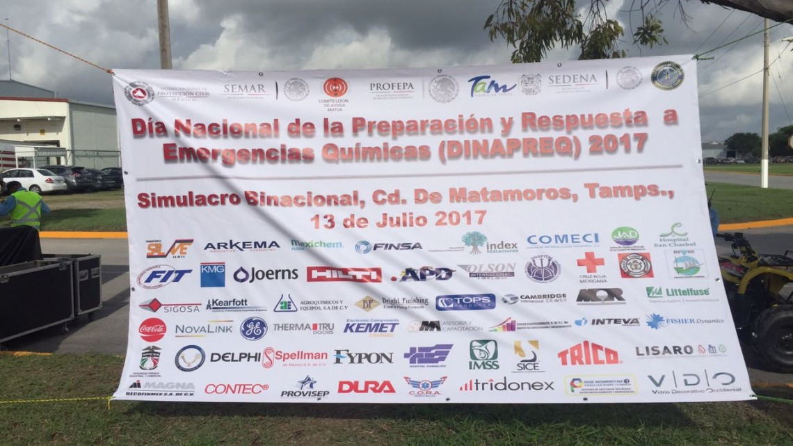 Celebran con éxito el simulacro binacional 2017 