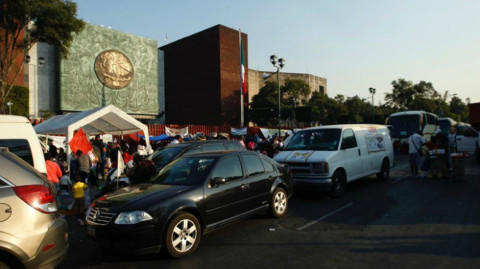 Manifestantes levantan bloqueo en San Lázaro