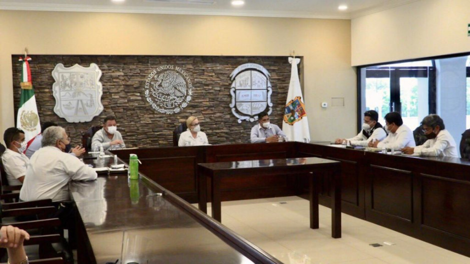 Sostienen autoridades municipales de Altamira reunión de trabajo con funcionarios de la CFE