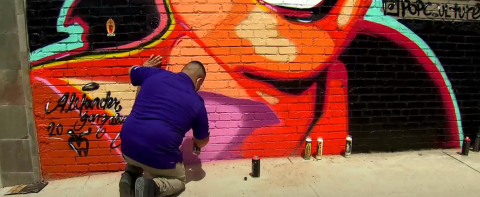 Pintan mural en honor a Vanessa Guillén en RGV 