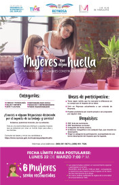 Honrará Municipio a "Mujeres que Dejan Huella" 