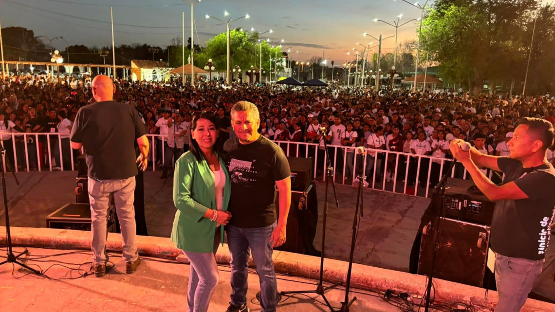 Oran por la paz en Nuevo Laredo más de 10 mil personas