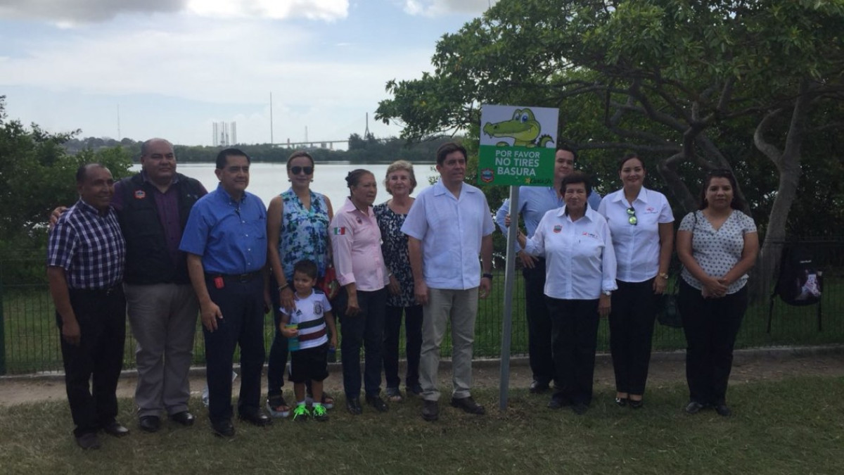 Gobierno de Tampico y sector privado suman esfuerzos para limpieza de la ciudad