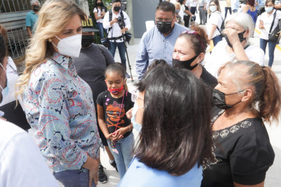 Inauguró la Alcaldesa Maki Ortiz calle en Ferrocarril Centro 