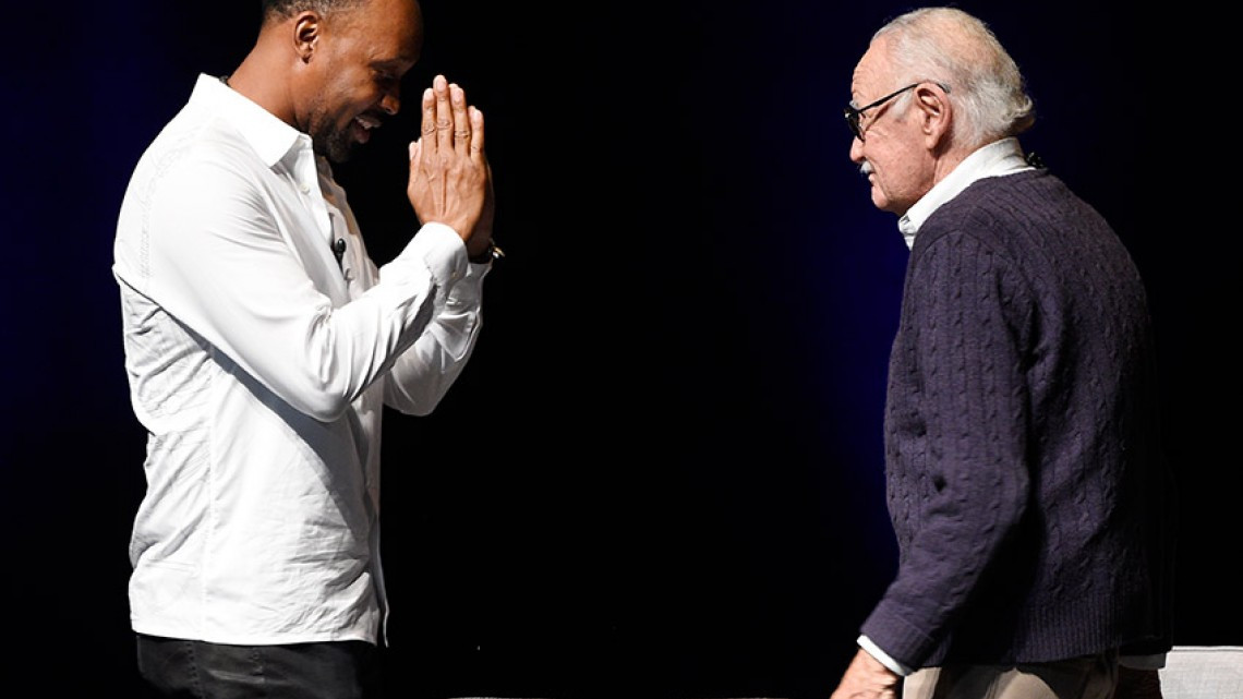 Stan Lee recibe un homenaje a su carrera