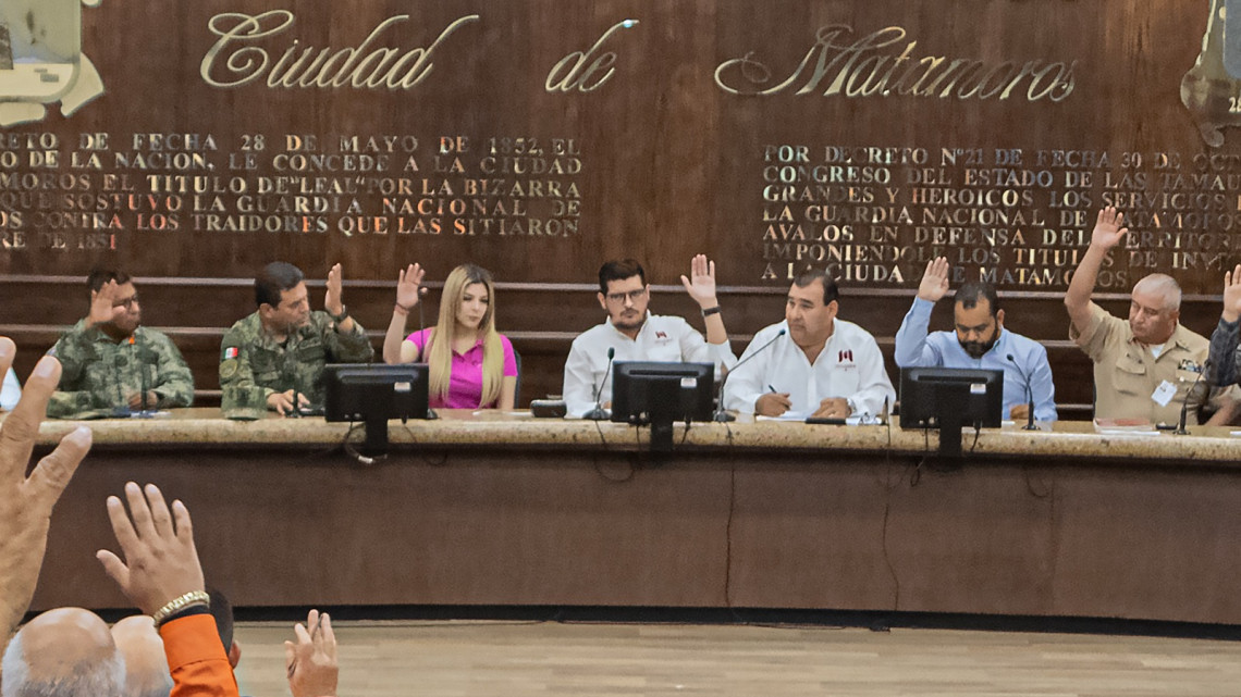 Instalan Consejo Municipal de Protección Civil Matamoros