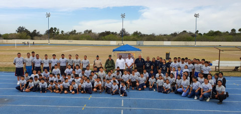 Copa de atletismo del Pentathlon en el Estadio Municipal