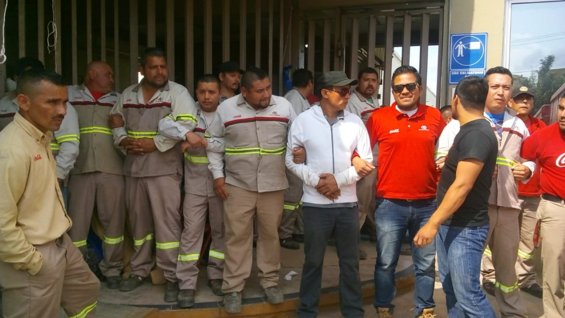 Estalla conflicto en la Coca Cola de Matamoros