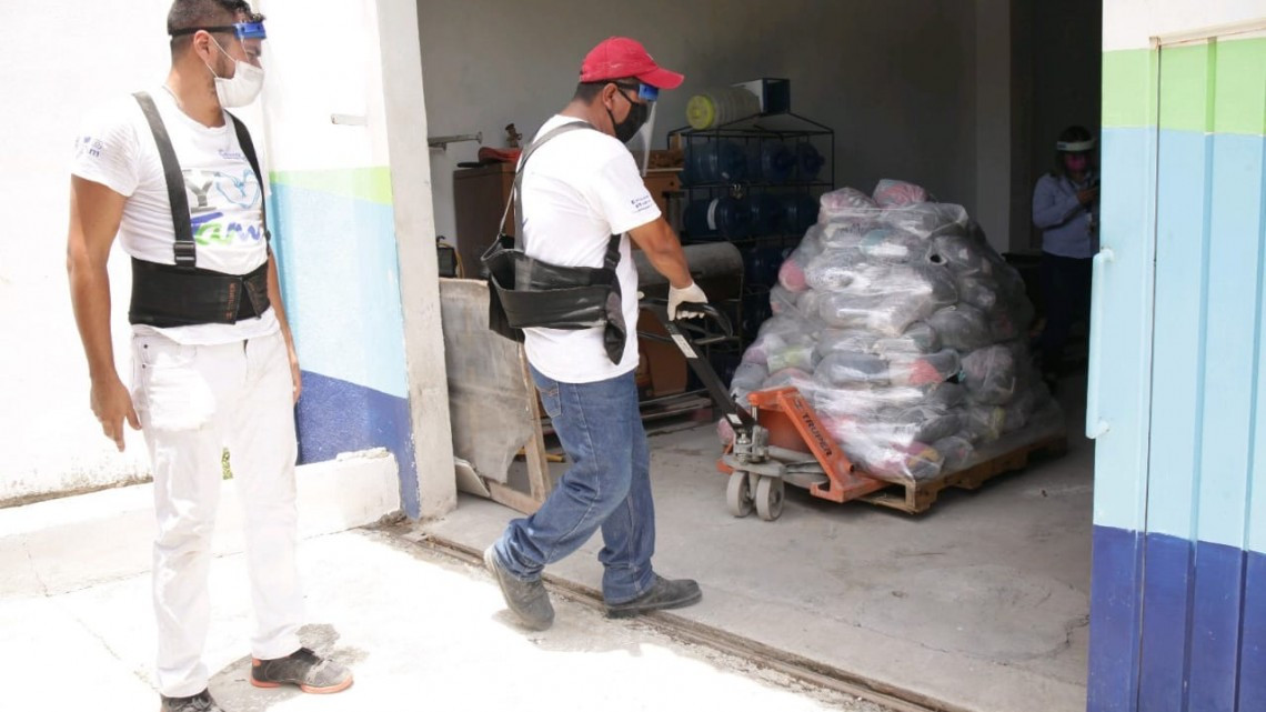 Envía Tamaulipas ayuda a familias de Yucatán y Quintana Roo afectadas por tormenta tropical