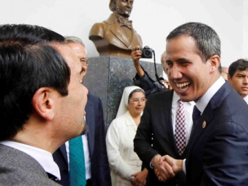 Japón notifica a Venezuela su apoyo a Guaidó como presidente