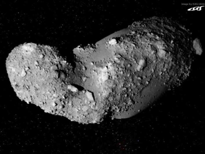 Superficie en asteroide Itokawa tiene muestras de agua