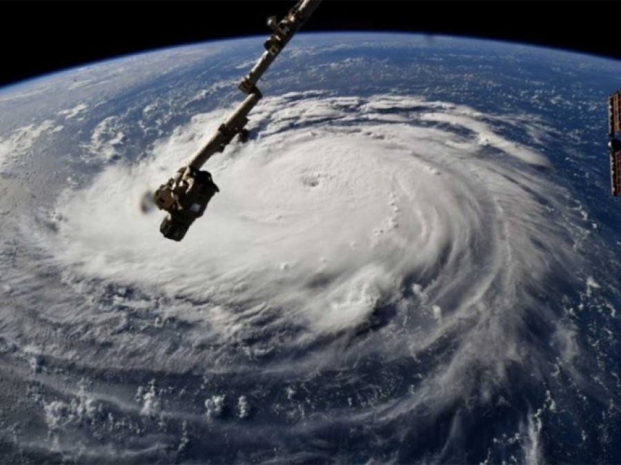 "Florence" desde el espacio