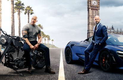 “Hobbs & Shaw” continua liderando las taquillas del fin de semana