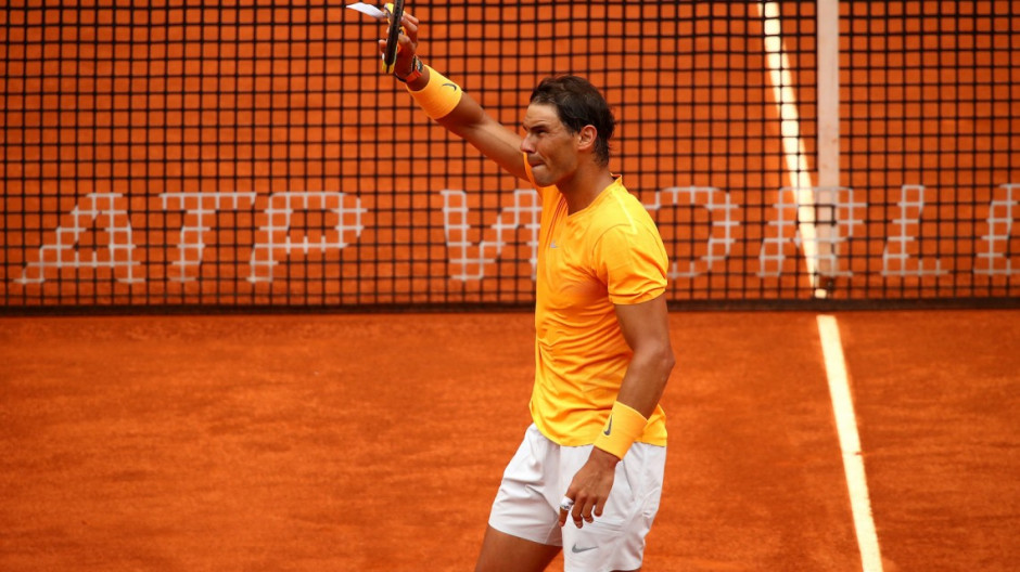 Rafael Nadal avanza en su debut en el Mutua Open de Madrid 