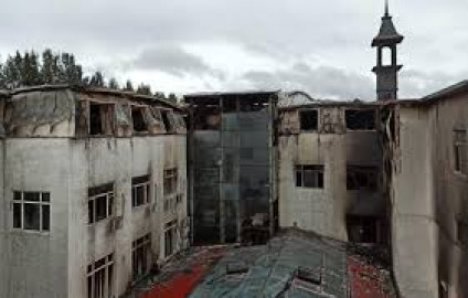 Al menos 18 muertos causa un incendio en un hotel en China