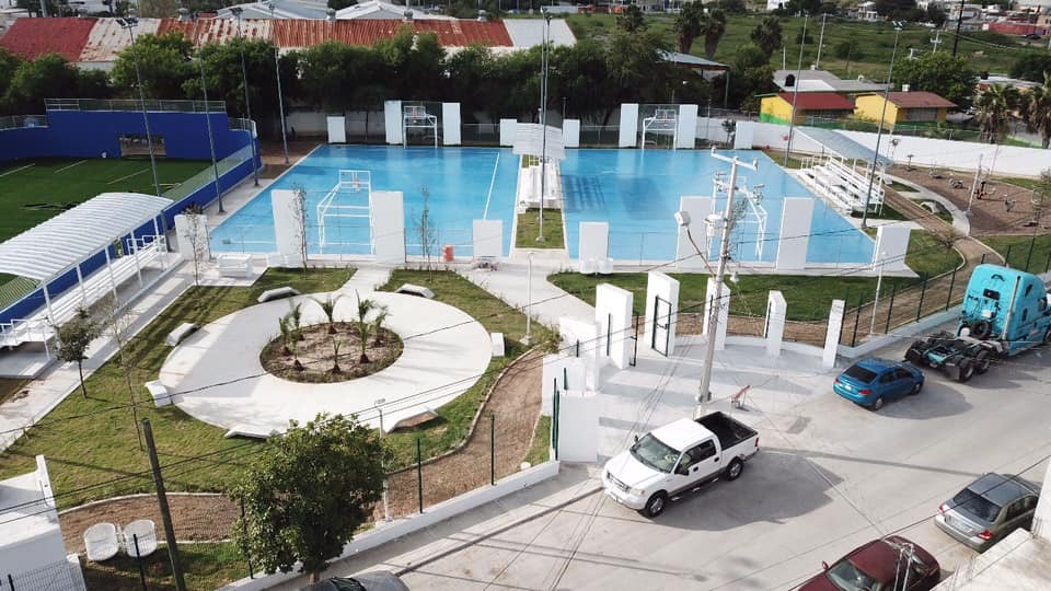 Avanza un 90 por ciento la construcción de la Unidad Deportiva en la colonia "La Fe"