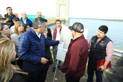 Dialoga Américo con representantes de la CILA y usuarios de la Presa Falcón