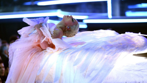Así lució Lady Gaga en los Grammys
