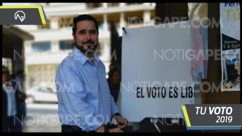 Ejerce sufragio Garza Faz