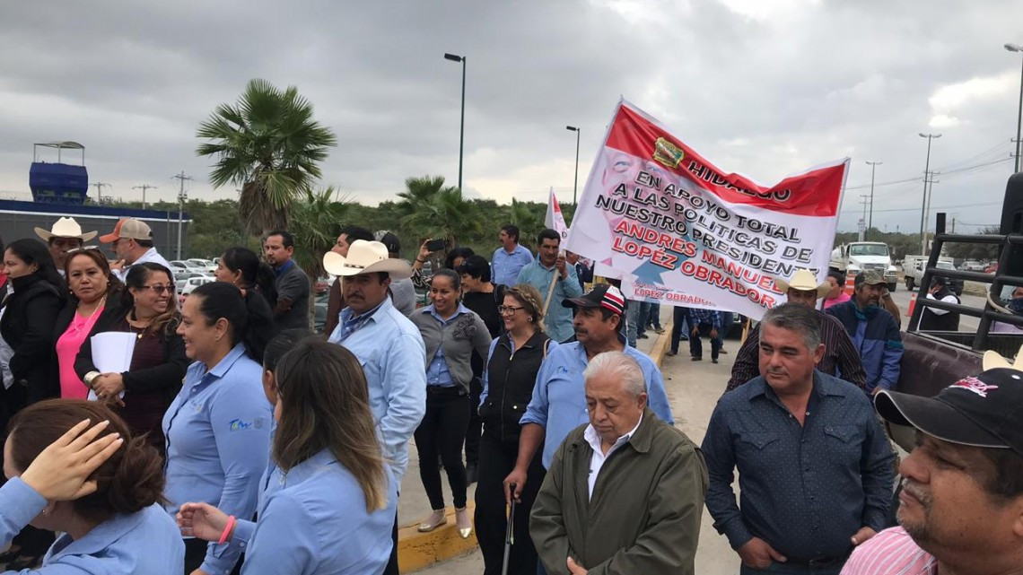 Habitantes de Mainero, Villagrán, Hidalgo y San Carlos se manifiestan en Seguridad Pública