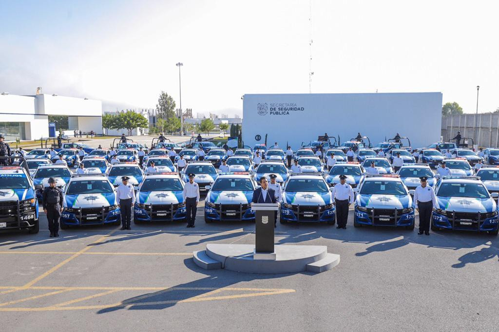 Entrega FGCV patrullas para reforzar la seguridad en Tamaulipas