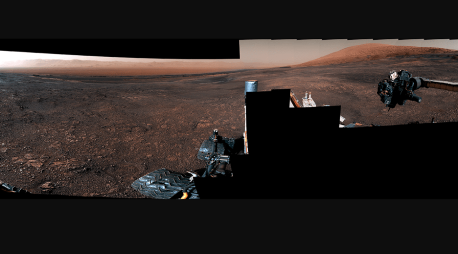 “Curiosity” envía video 360° de Marte
