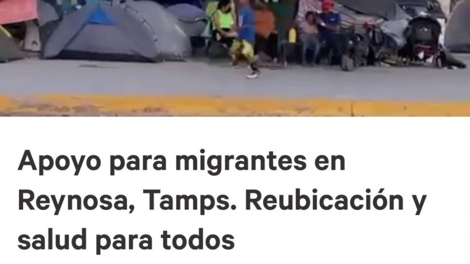Recaudan firmas en change.org para reubicar migrantes 