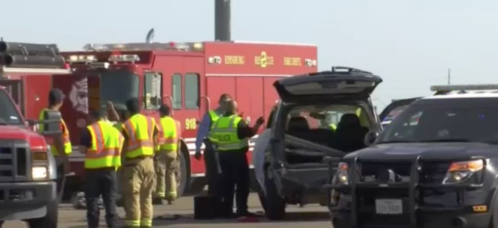 Una persona fallece tras aparatoso accidente en Edinburg