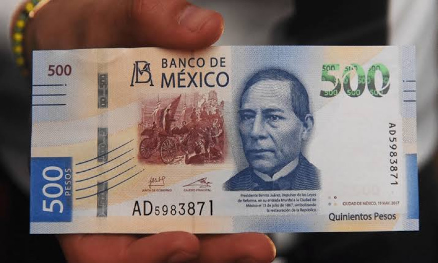 Billete de 500 entre los más bonitos del mundo