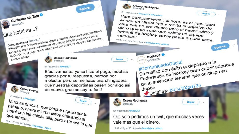 Tras una serie de tuits CONADE solventa gastos de la Federación de Hockey