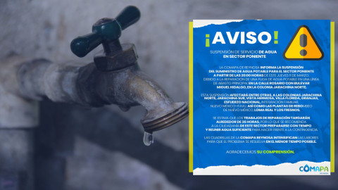 ¡No habrá agua hoy en Reynosa! Conoce aquí las colonias afectadas