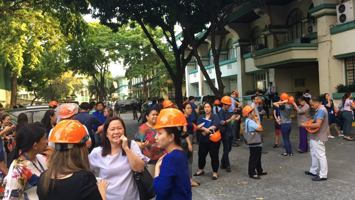 Terremoto de magnitud 6,4 sacude Filipinas