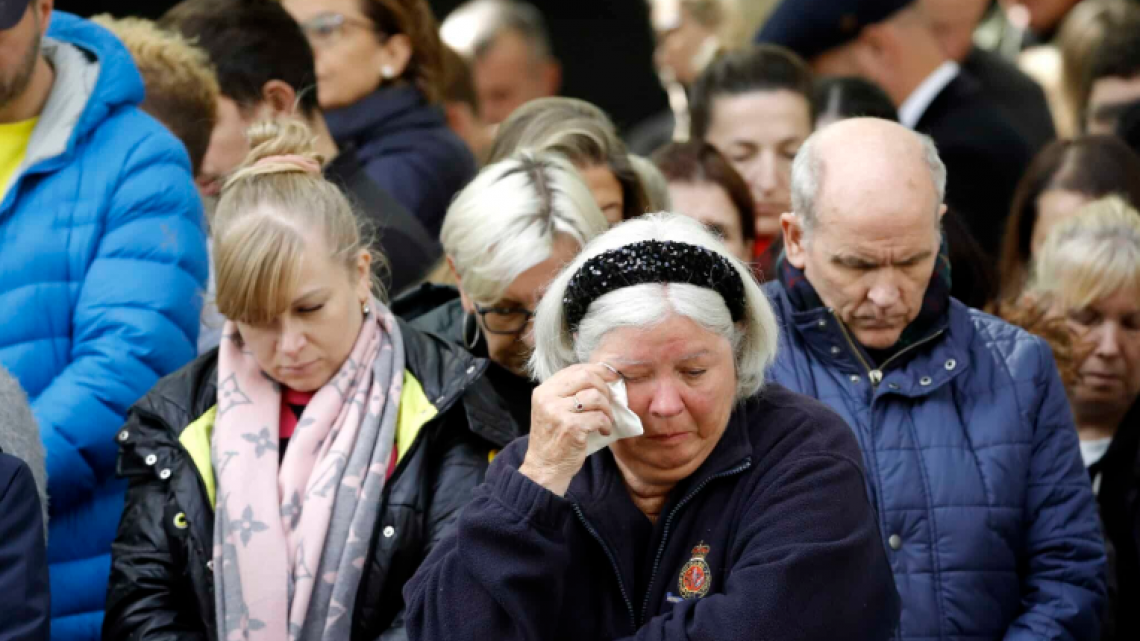 Funeral de la reina Isabel II: El féretro es trasladado al Castillo de Windsor 