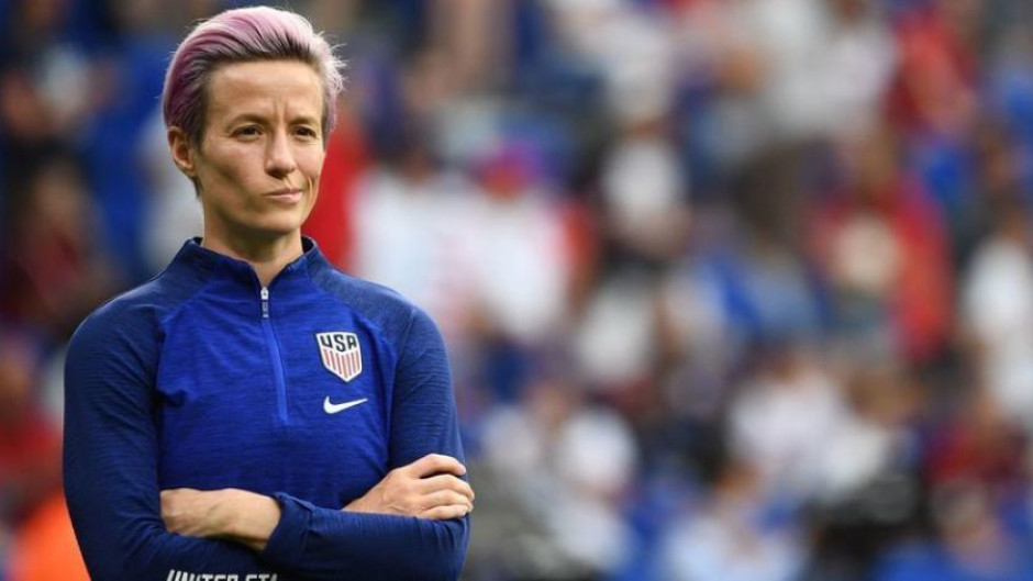 El mensaje de Megan Rapinoe a Cristiano y Messi