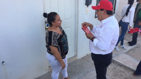 Cierra Serapio recorriendo la ciudad