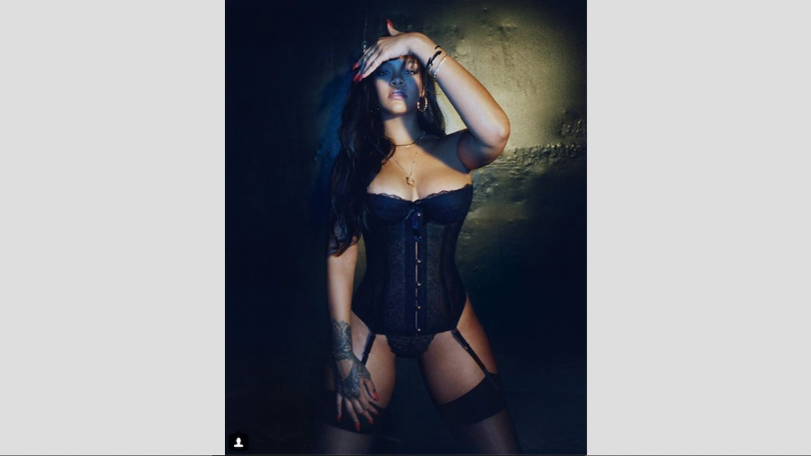 Rihanna estrena su línea de lencería 