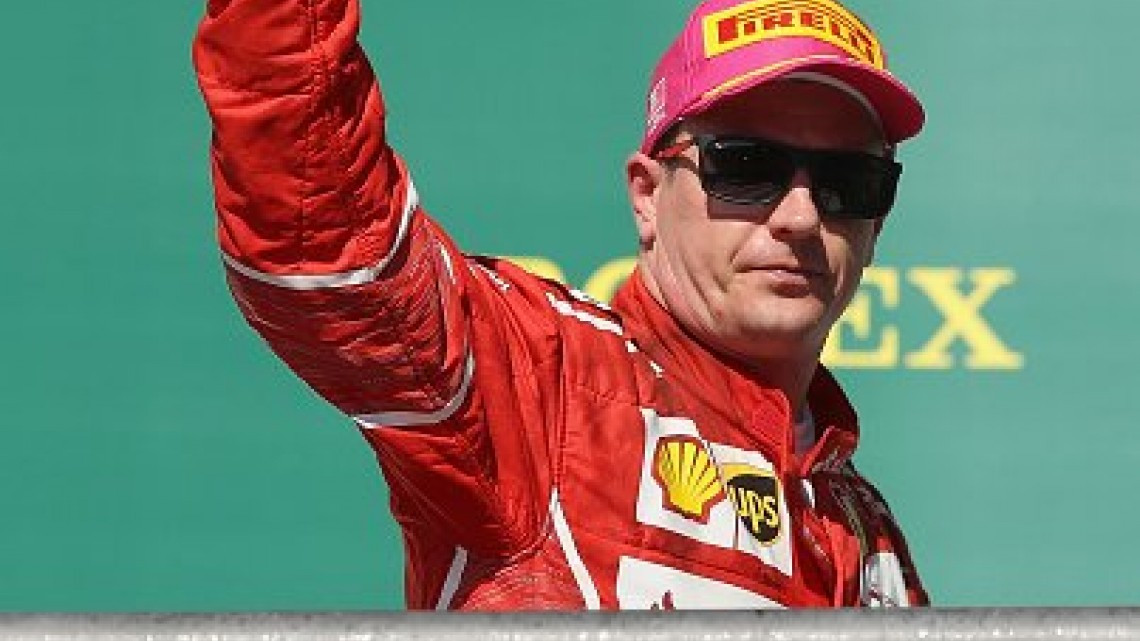 Kimi Raikkonen se lleva el GP de EU, Checo Pérez termina en décima posición
