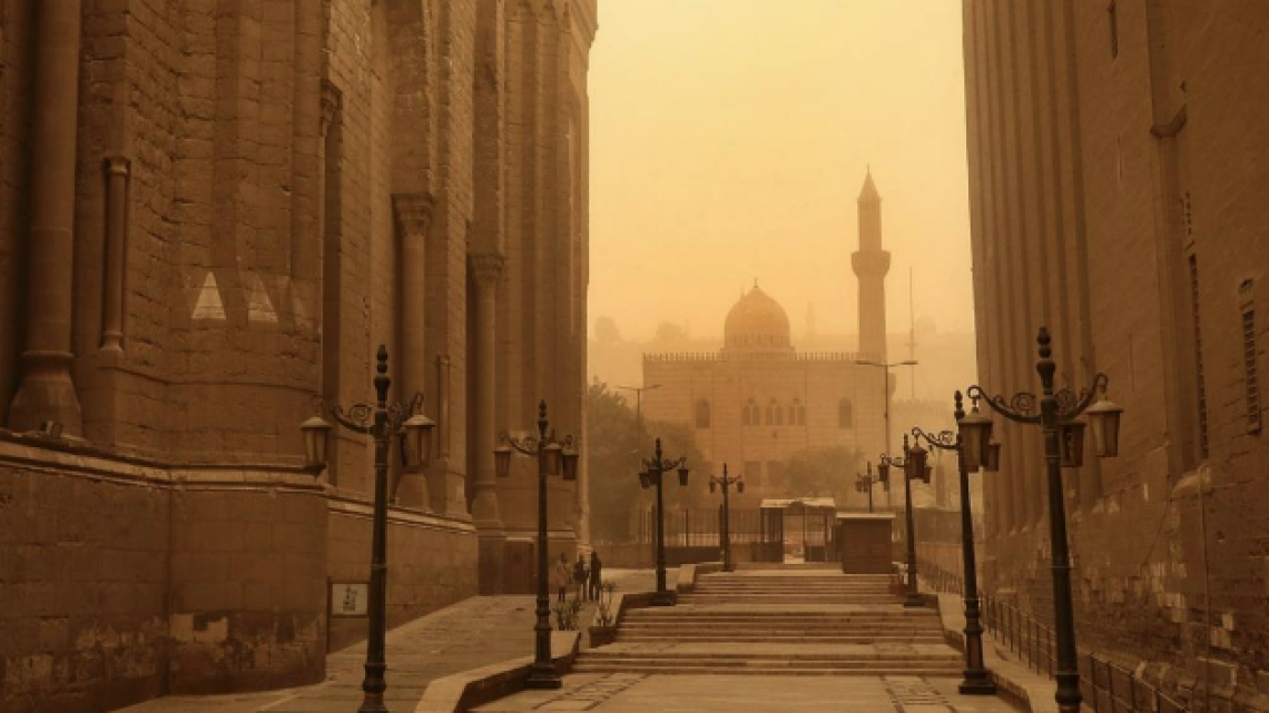 Gran tormenta de arena afecta a Egipto